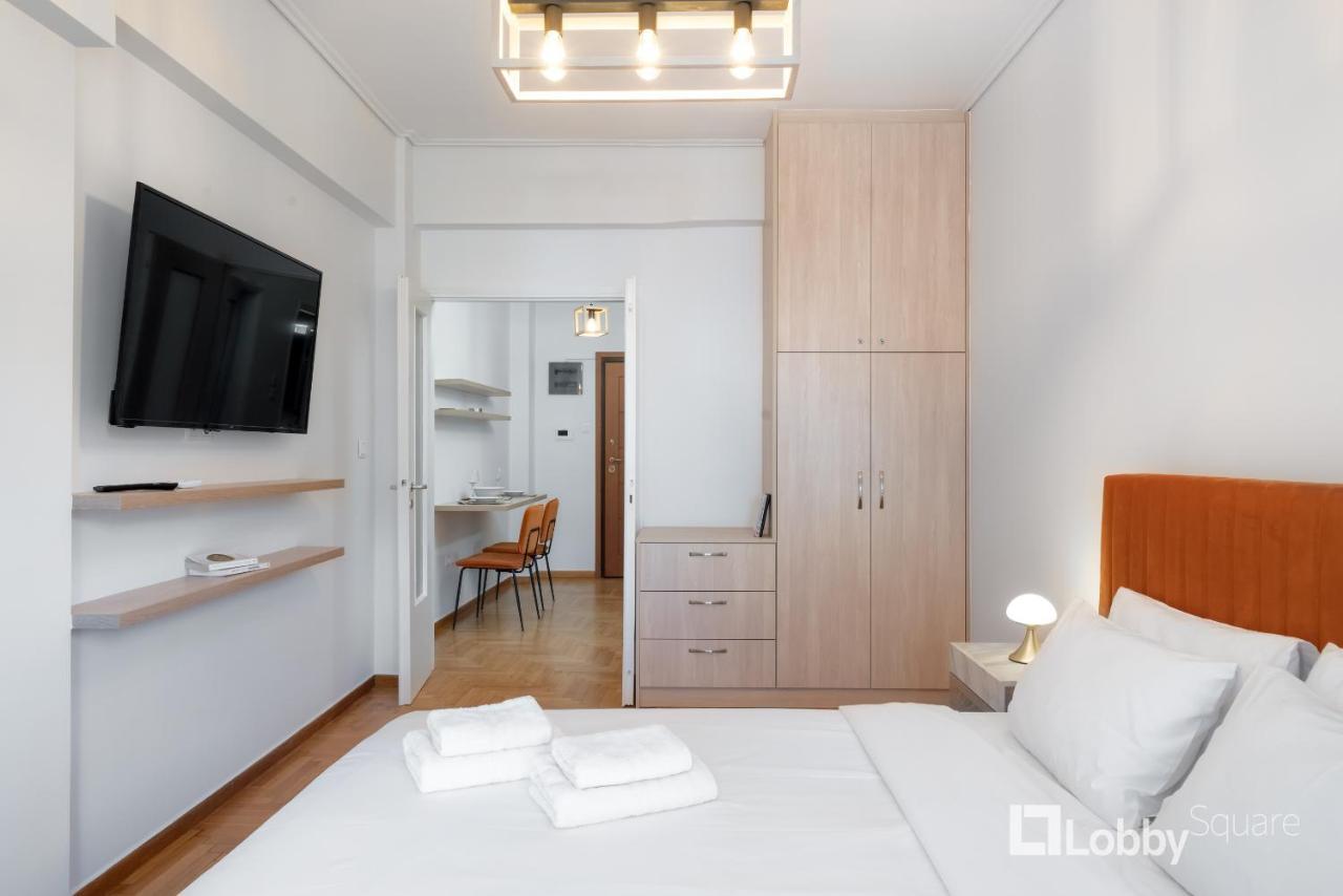 Herod Apartment By Lobbysquare Aten Exteriör bild